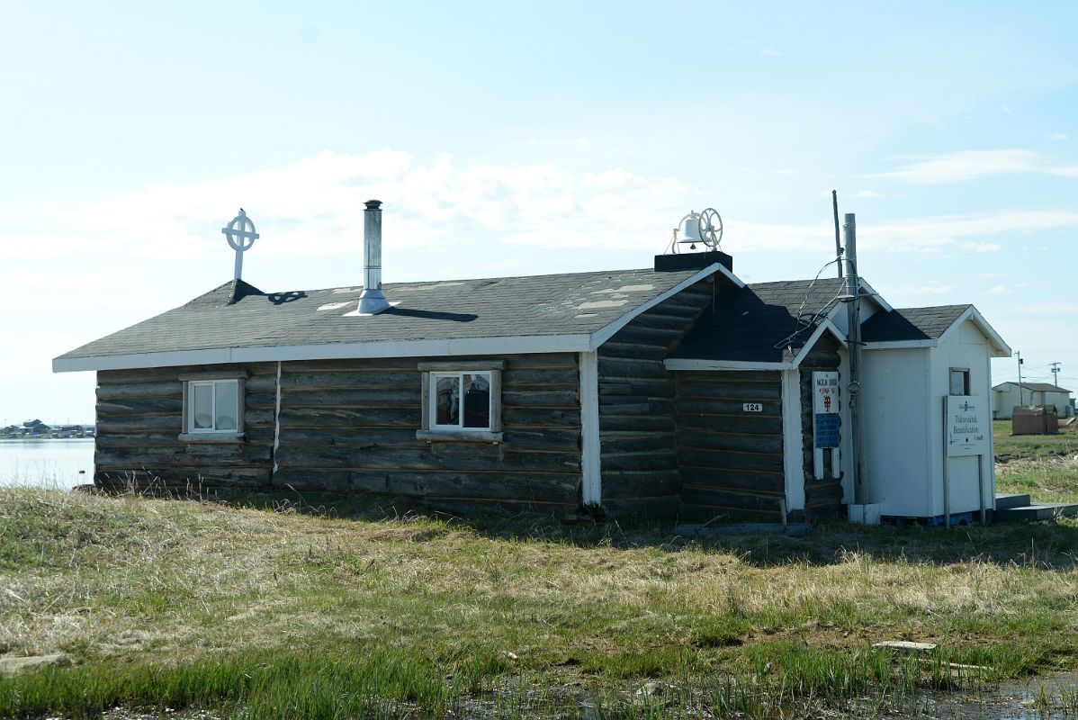 17B St Johns Anglican Church On Arctic Ocean Tuk Tour In Tuktoyaktuk Northwest Territories